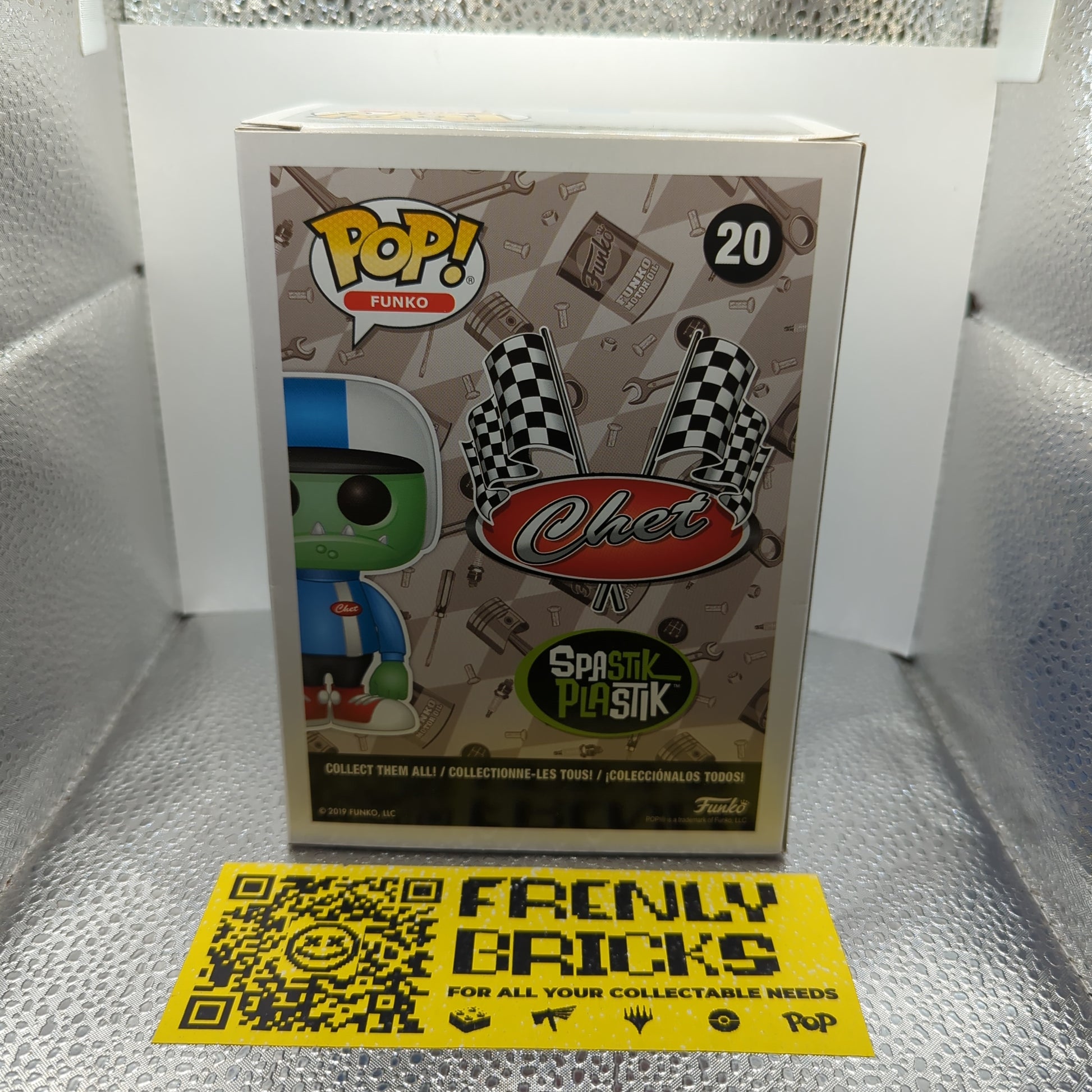 Chet 20 Spastik Plastik Green Popcultcha Funko Pop Vinyl FRENLY BRICKS - Open 7 Days