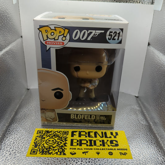 Funko POP Vinyl - Movies - James Bond 007 - Blofeld - #521 FRENLY BRICKS - Open 7 Days