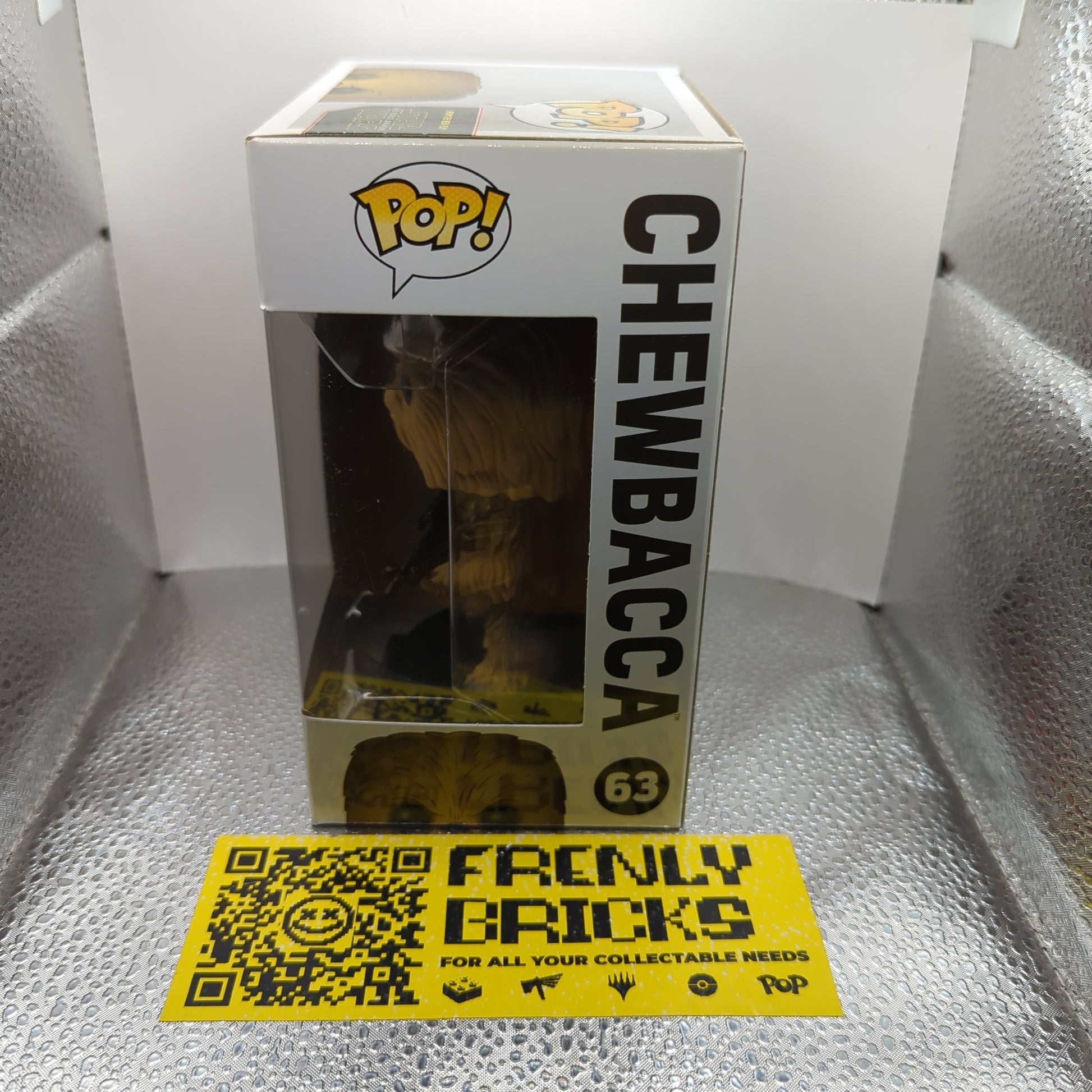 Chewbacca Star Wars funko Pop Vinyl #63 FRENLY BRICKS - Open 7 Days