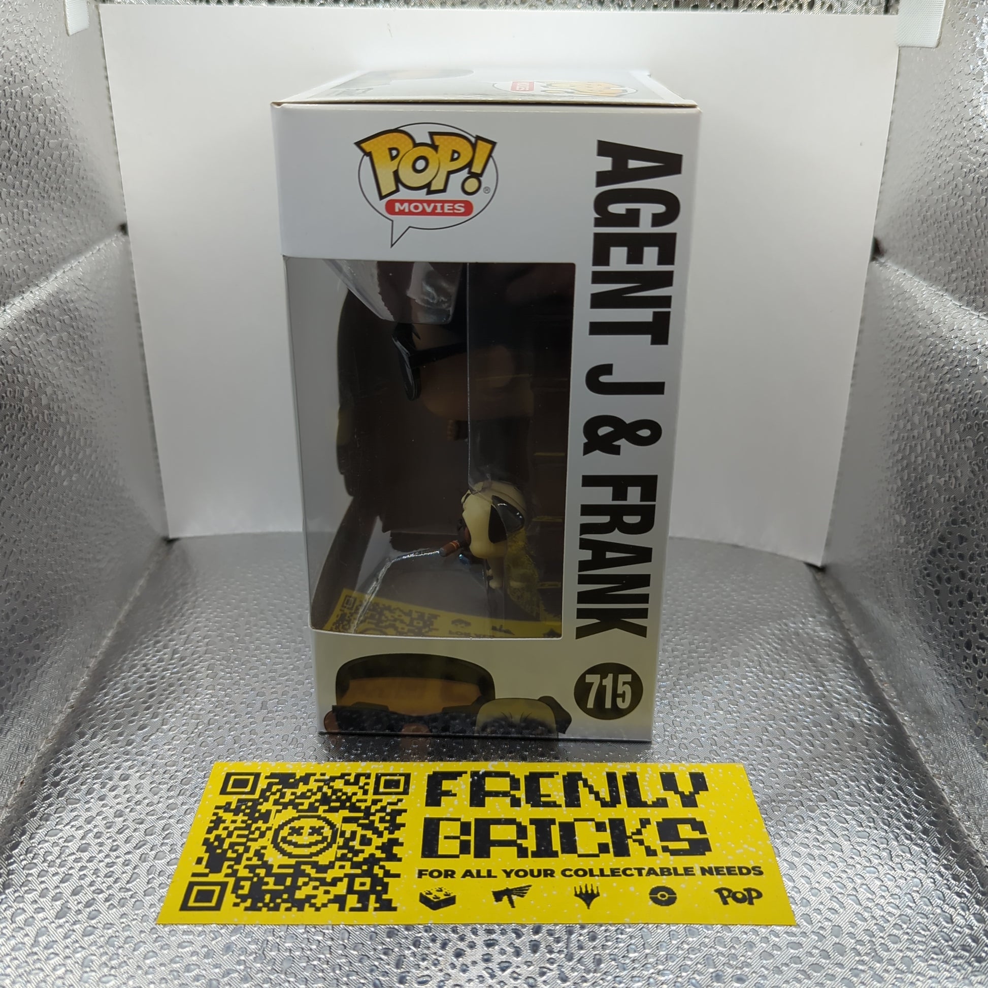 Agent J Pop 715 - Agent J & Frank MIB Funko Pop! Vinyl 2019 FRENLY BRICKS - Open 7 Days
