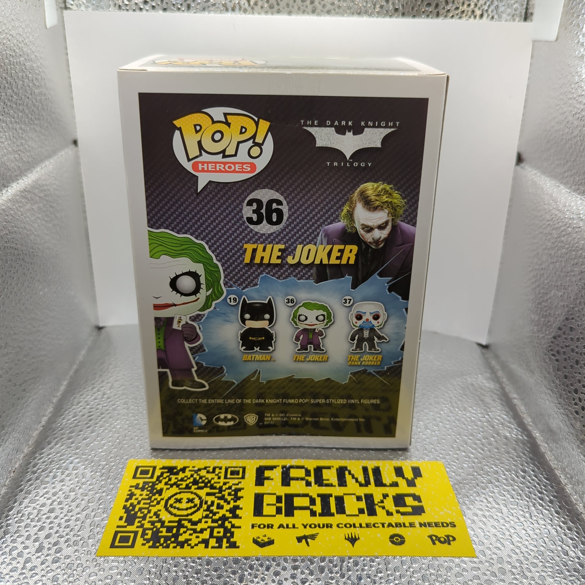 FUNKO Pop! #36 The Joker - Batman The Dark Knight FRENLY BRICKS - Open 7 Days