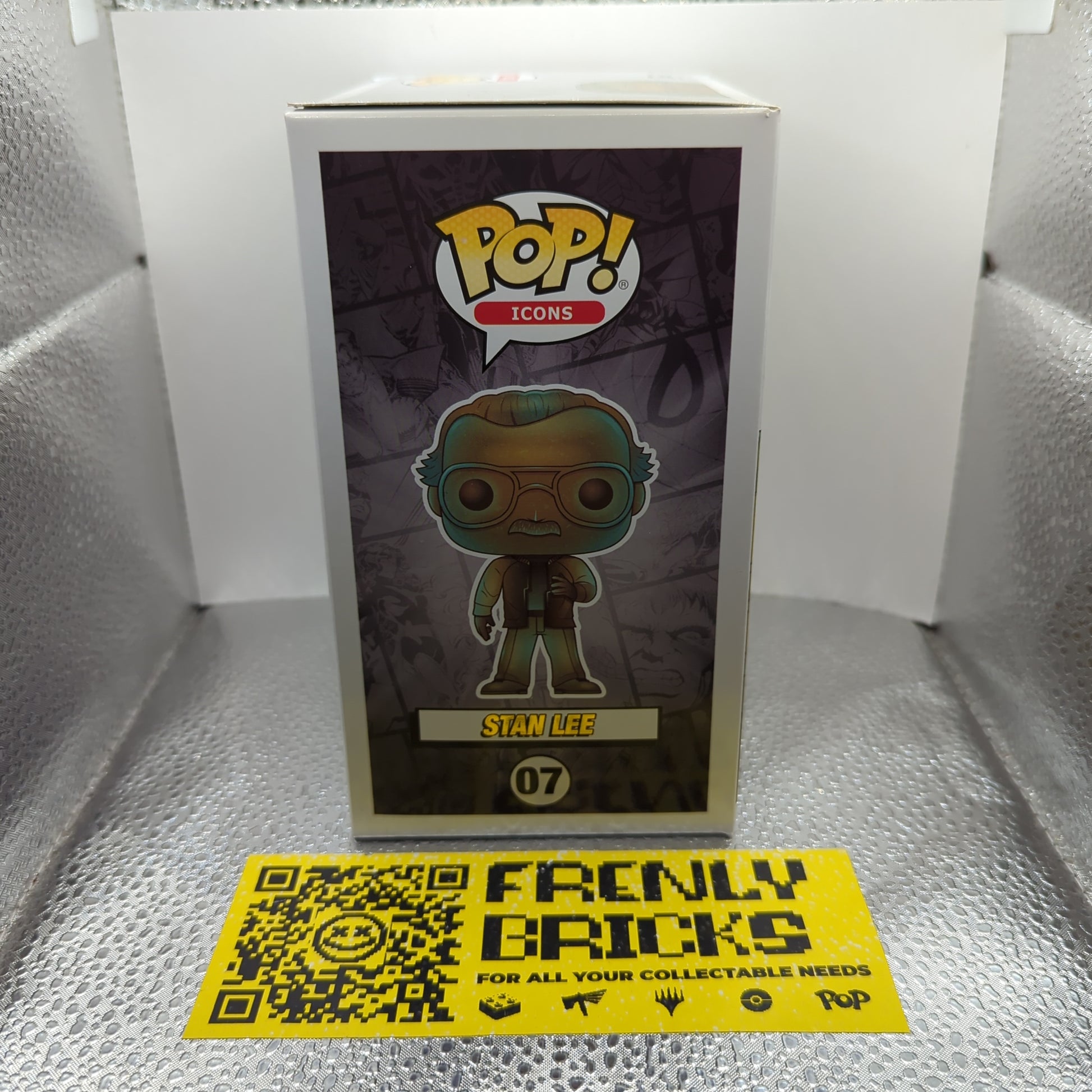 Funko Pop Stan Lee (Patina) 07 Stan Lee Vinyl Figure FRENLY BRICKS - Open 7 Days