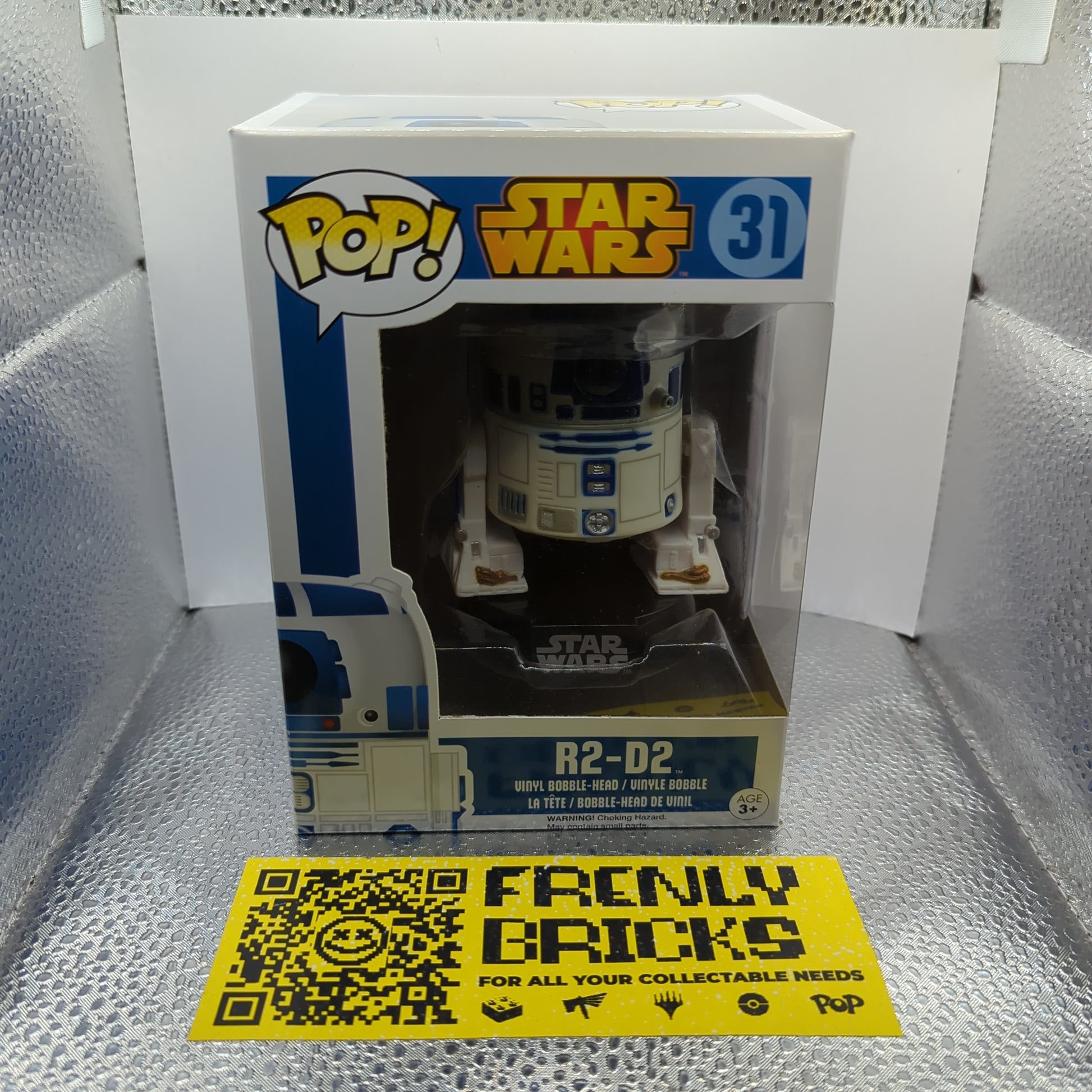 Funko Pop Vinyl Star Wars #31 R2-D2 FRENLY BRICKS - Open 7 Days