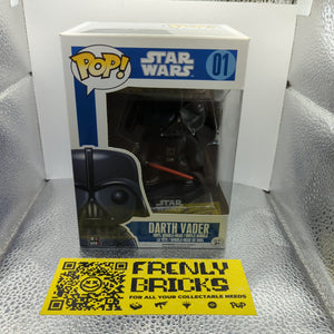 Funko Pop Darth Vader 01 Star Wars Vinyl Figure FRENLY BRICKS - Open 7 Days