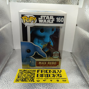 Funko Pop Vinyl Star Wars #160 Max Rebo FRENLY BRICKS - Open 7 Days