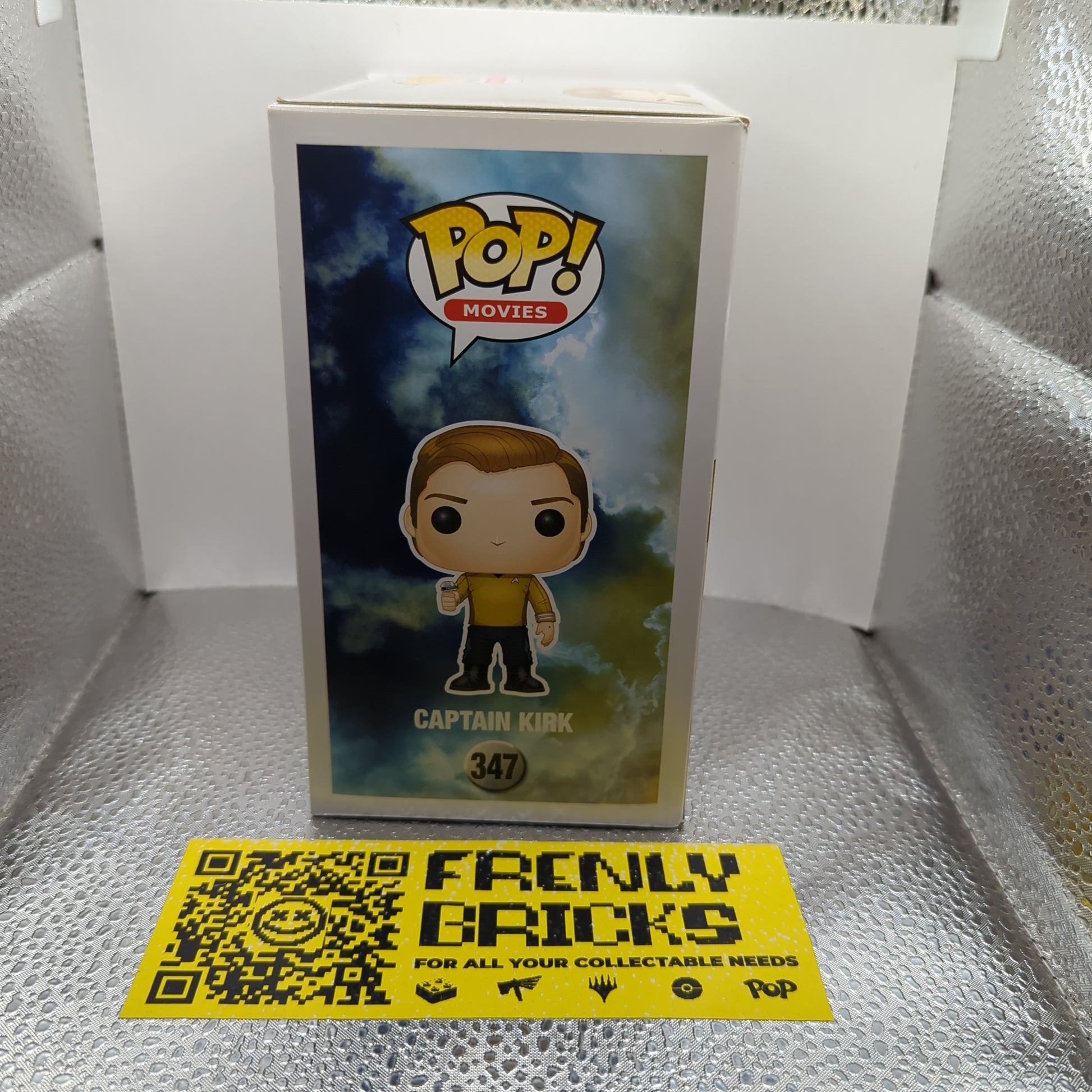 Funko  Pop Vinyl Movie STAR TREK BEYOND CAPTAIN KIRK #347  BNIB FRENLY BRICKS - Open 7 Days