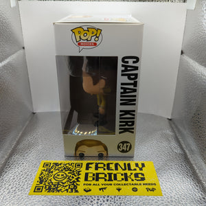 Funko  Pop Vinyl Movie STAR TREK BEYOND CAPTAIN KIRK #347  BNIB FRENLY BRICKS - Open 7 Days