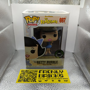 Betty Rubble Pop 697 - Flintstones Funko Pop! Vinyl - Popcultcha Exclusive FRENLY BRICKS - Open 7 Days