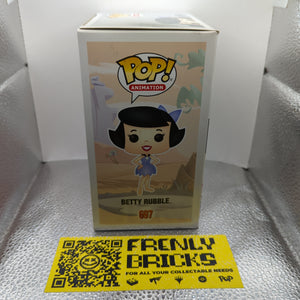 Betty Rubble Pop 697 - Flintstones Funko Pop! Vinyl - Popcultcha Exclusive FRENLY BRICKS - Open 7 Days