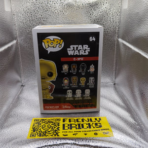 Funko Pop C-3PO #64 (Star Wars) FRENLY BRICKS - Open 7 Days