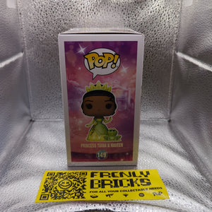 Princess Tiana & Naveen Glitter SE 149 FUNKO POP VINYL FRENLY BRICKS - Open 7 Days