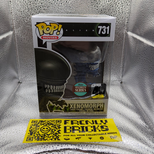 Movies Funko Pop - Xenomorph (Metallic Blue) - Alien - No. 731 FRENLY BRICKS - Open 7 Days