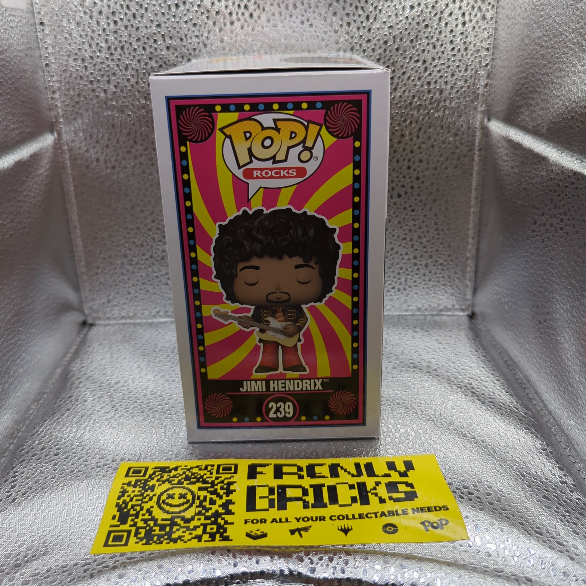 Jimi Hendrix Exclusive Funko Pop! Vinyl #239 FRENLY BRICKS - Open 7 Days