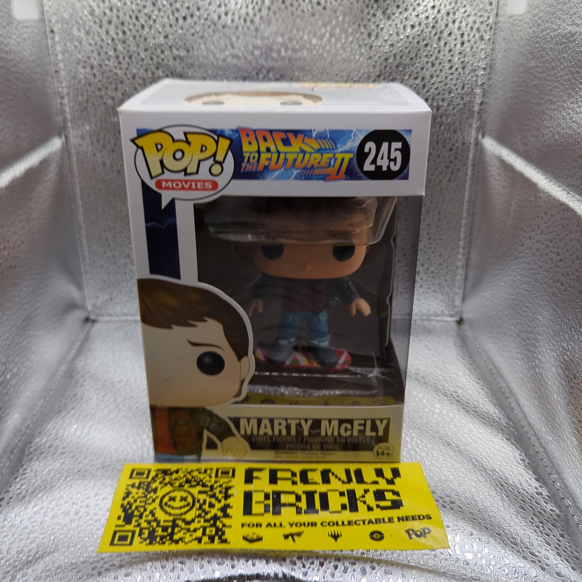 Marty Mcfly Hoverboard back to the Future - Pop Funko vinyl #245 FRENLY BRICKS - Open 7 Days