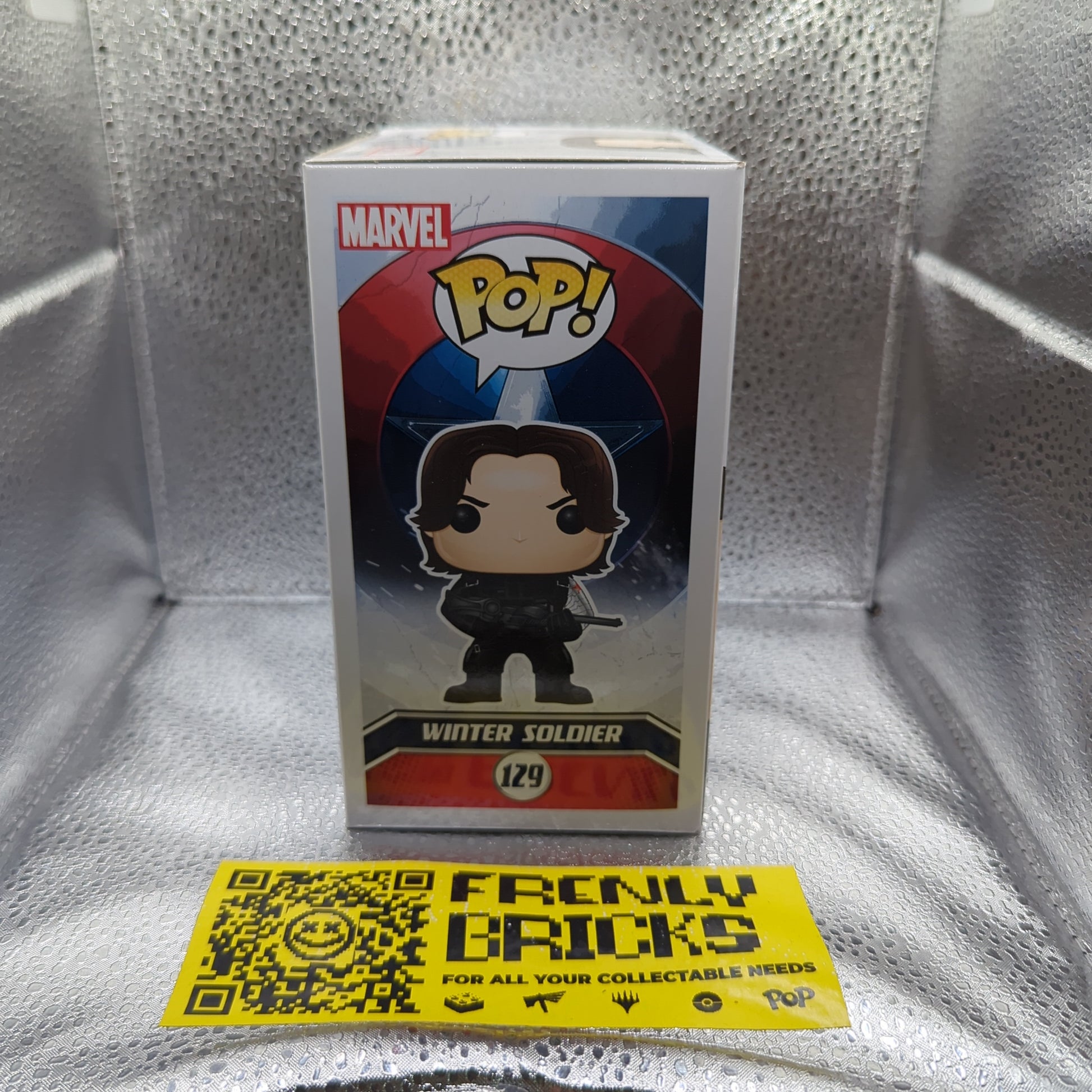 Winter Soldier 129 Captain America Civil War Marvel Funko Pop Vinyl FRENLY BRICKS - Open 7 Days