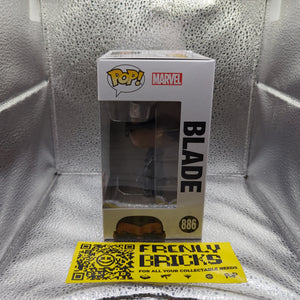 Blade 886 in Protector Pop Vinyl Funko Marvel Summer Convention 2021 FRENLY BRICKS - Open 7 Days