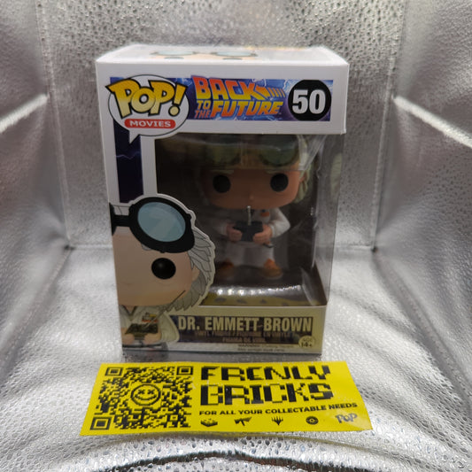 Dr Emmett Brown Pop 50 - Funko Pop! Vinyl FRENLY BRICKS - Open 7 Days