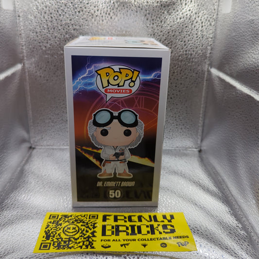 Dr Emmett Brown Pop 50 - Funko Pop! Vinyl FRENLY BRICKS - Open 7 Days