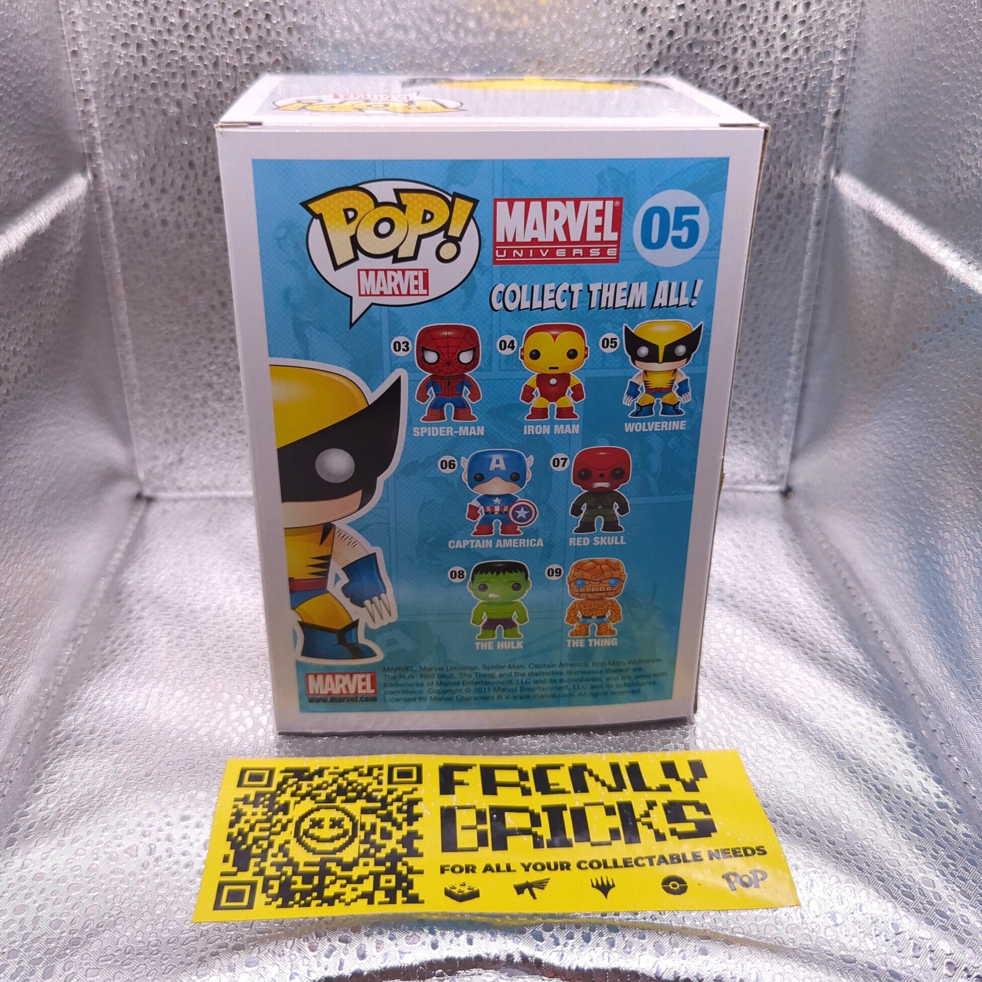 Funko Pop! Vinyl Wolverine - # 05 Marvel Universe FRENLY BRICKS - Open 7 Days