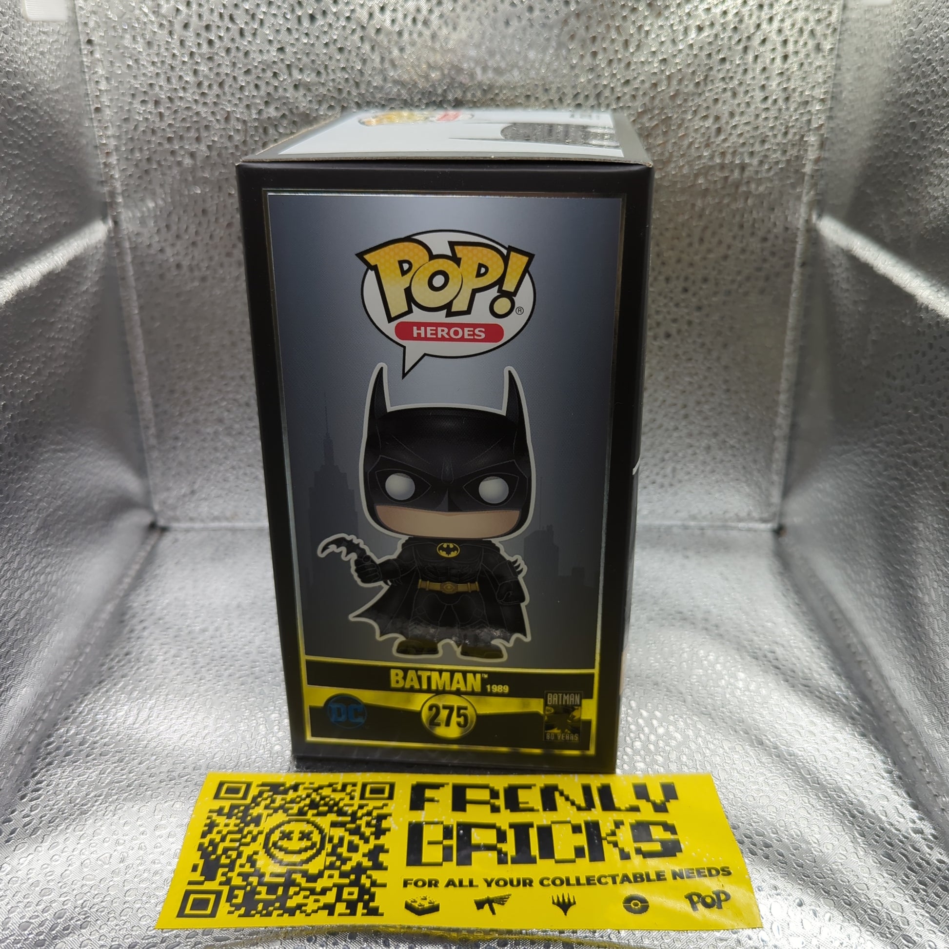 FUNKO POP! Heroes: Batman 80th - Batman Action Figure 275 FRENLY BRICKS - Open 7 Days