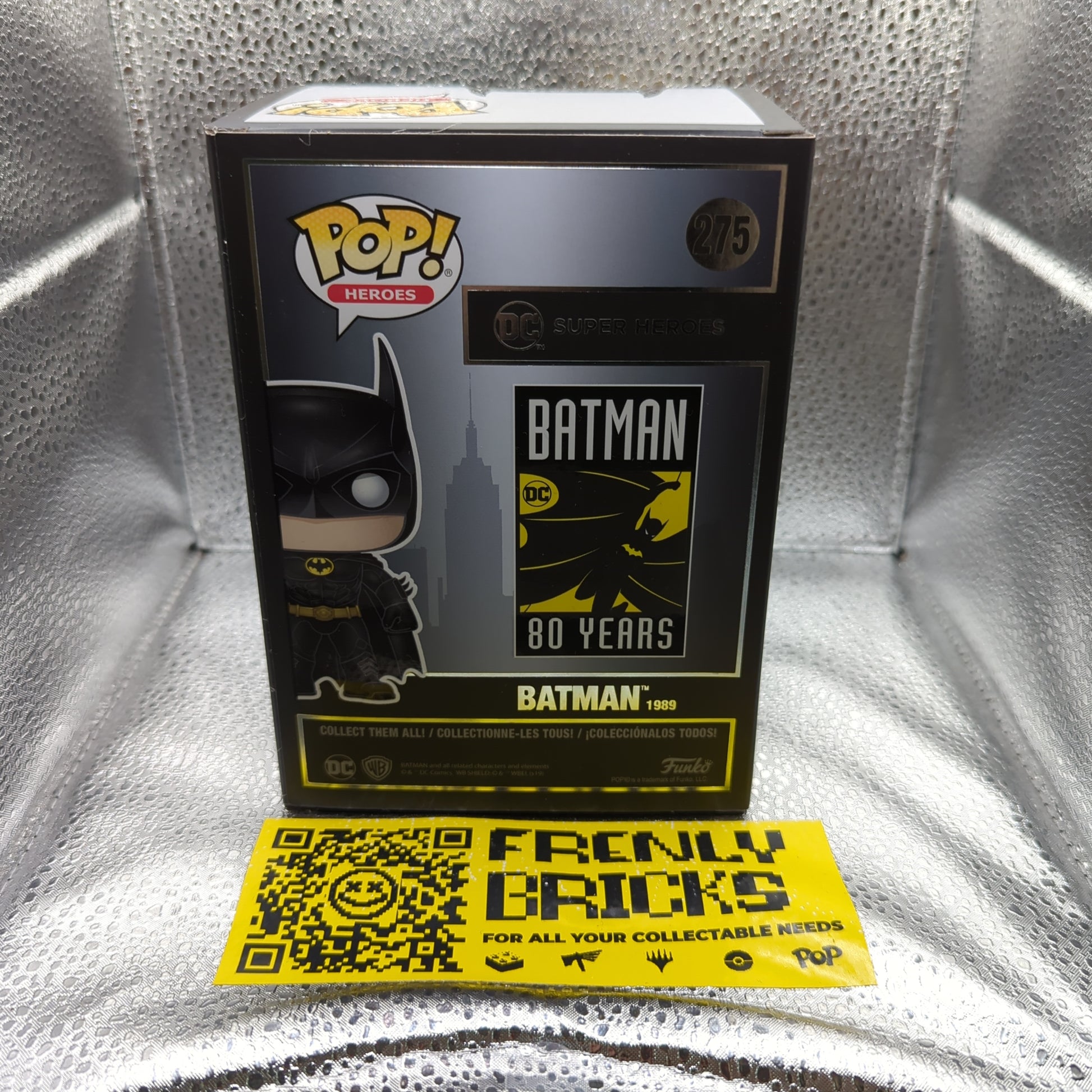 FUNKO POP! Heroes: Batman 80th - Batman Action Figure 275 FRENLY BRICKS - Open 7 Days