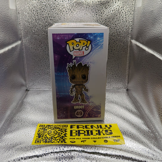 Funko Pop! Marvel Guardians Of The Galaxy #49 Groot Bobble-Head FRENLY BRICKS - Open 7 Days