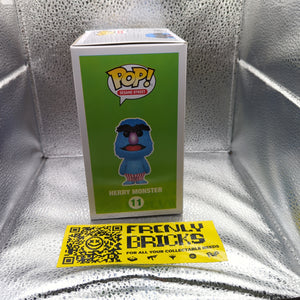 Funko POP! Sesame Street HENRY MONSTERS Figure #11 FRENLY BRICKS - Open 7 Days