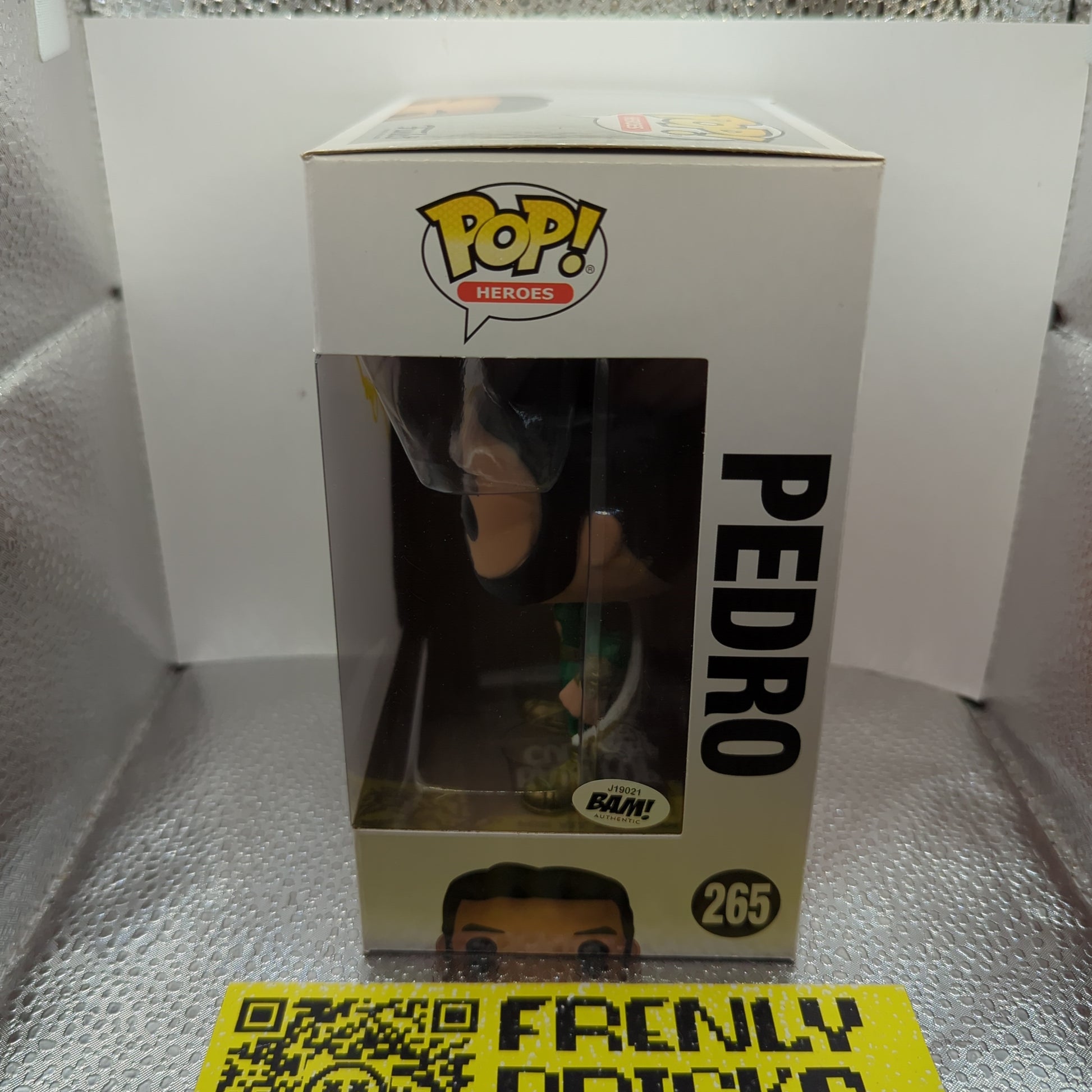 FUNKO POP VINYL Pedro #265 Shazam AUTO with coa Signed FRENLY BRICKS - Open 7 Days