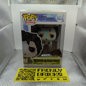 Edward Scissorhands In Face Mask Funko Pop! Vinyl #983 Special Edition FRENLY BRICKS - Open 7 Days