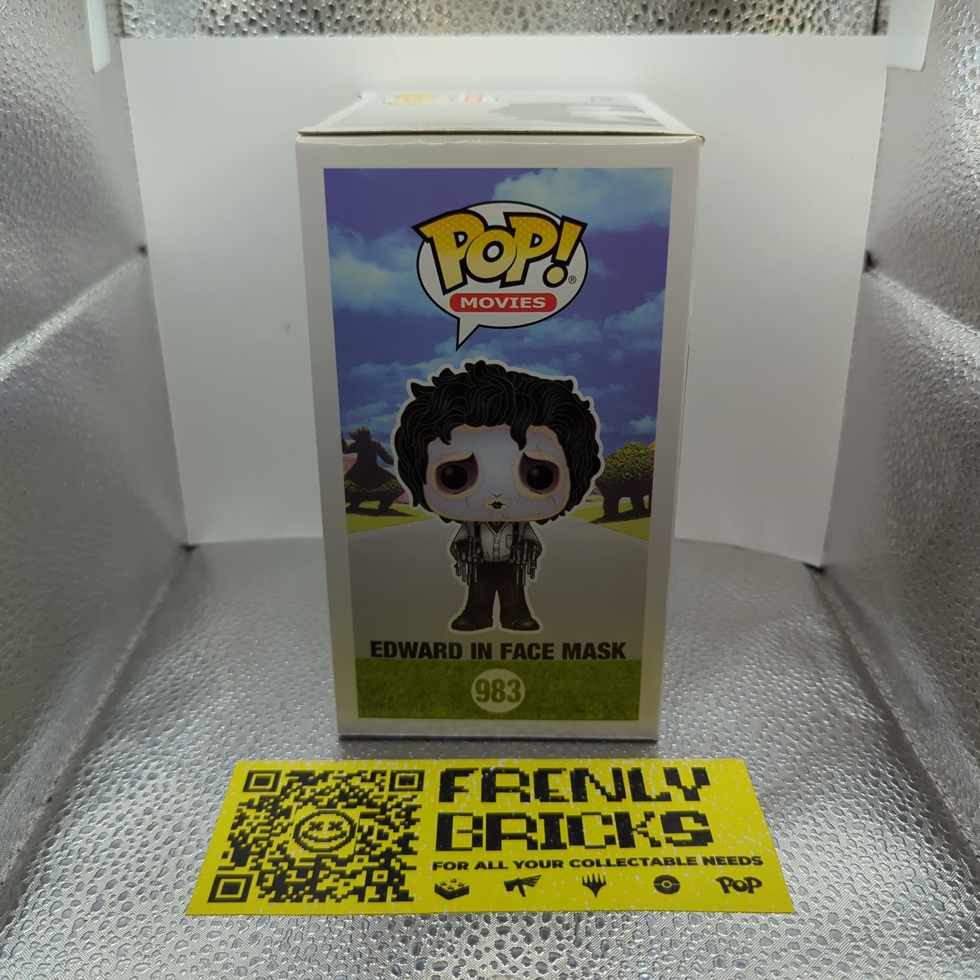 Edward Scissorhands In Face Mask Funko Pop! Vinyl #983 Special Edition FRENLY BRICKS - Open 7 Days