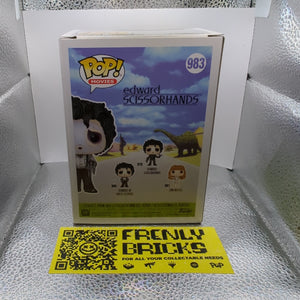 Edward Scissorhands In Face Mask Funko Pop! Vinyl #983 Special Edition FRENLY BRICKS - Open 7 Days