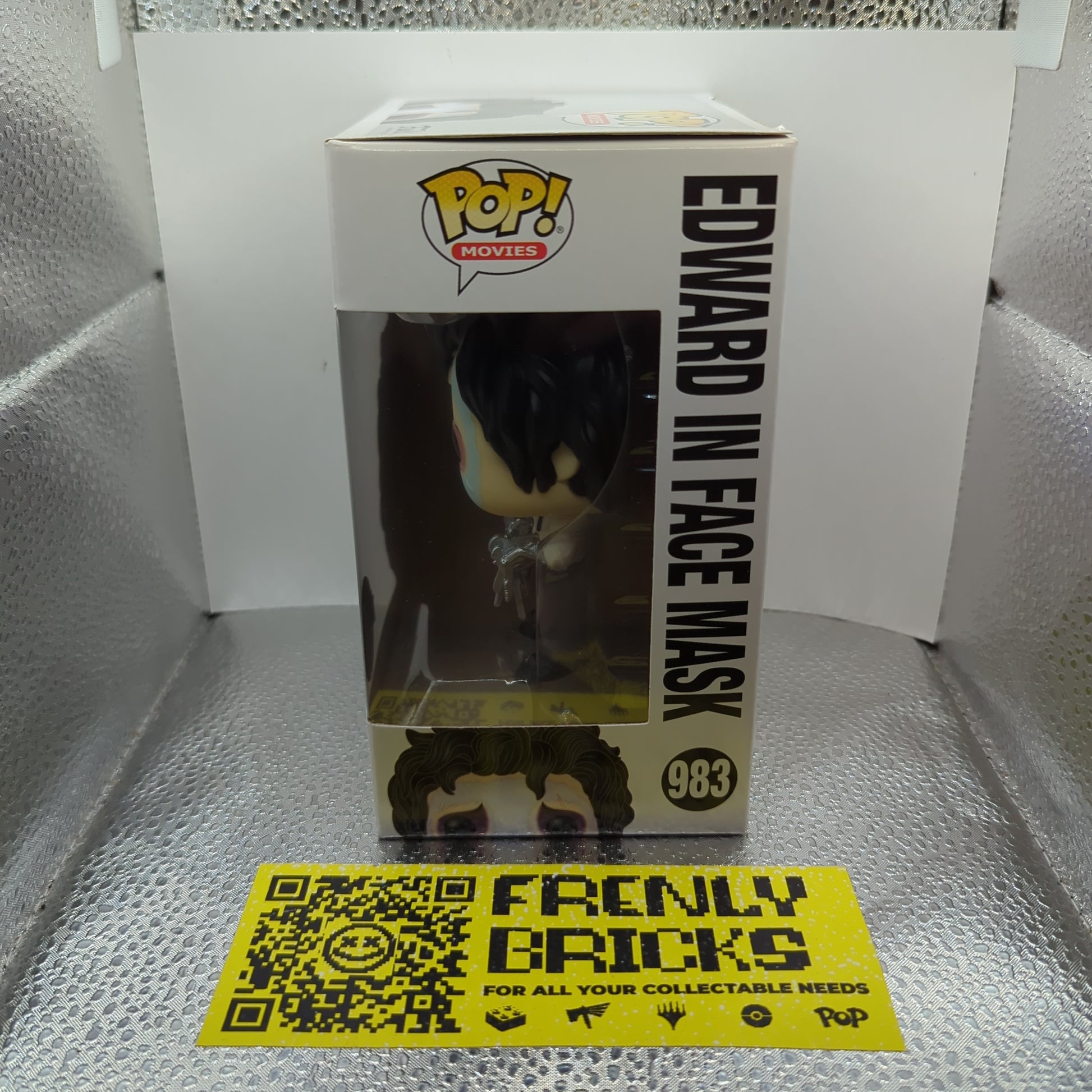 Edward Scissorhands In Face Mask Funko Pop! Vinyl #983 Special Edition FRENLY BRICKS - Open 7 Days