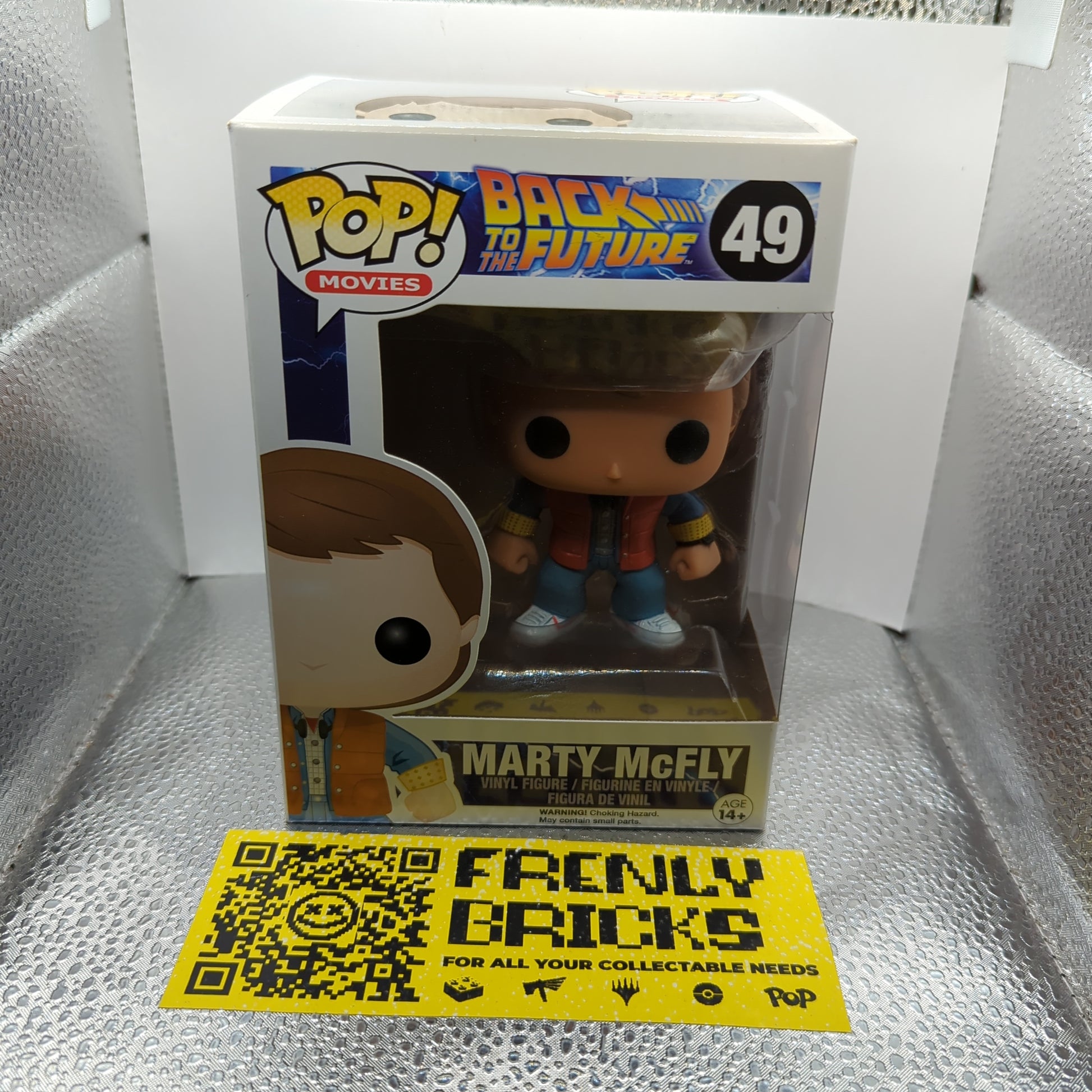 MARTY McFLY - BACK TO THE FUTURE #49 MOVIES Funko POP! Vinyl Figure FRENLY BRICKS - Open 7 Days