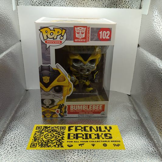 Bumblebee 102 Transformers Funko Pop Vinyl Vaulted FRENLY BRICKS - Open 7 Days