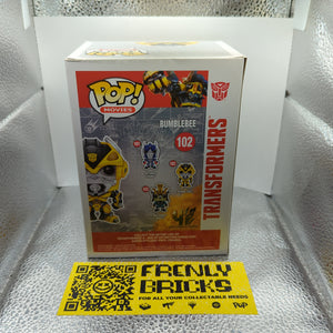 Bumblebee 102 Transformers Funko Pop Vinyl Vaulted FRENLY BRICKS - Open 7 Days