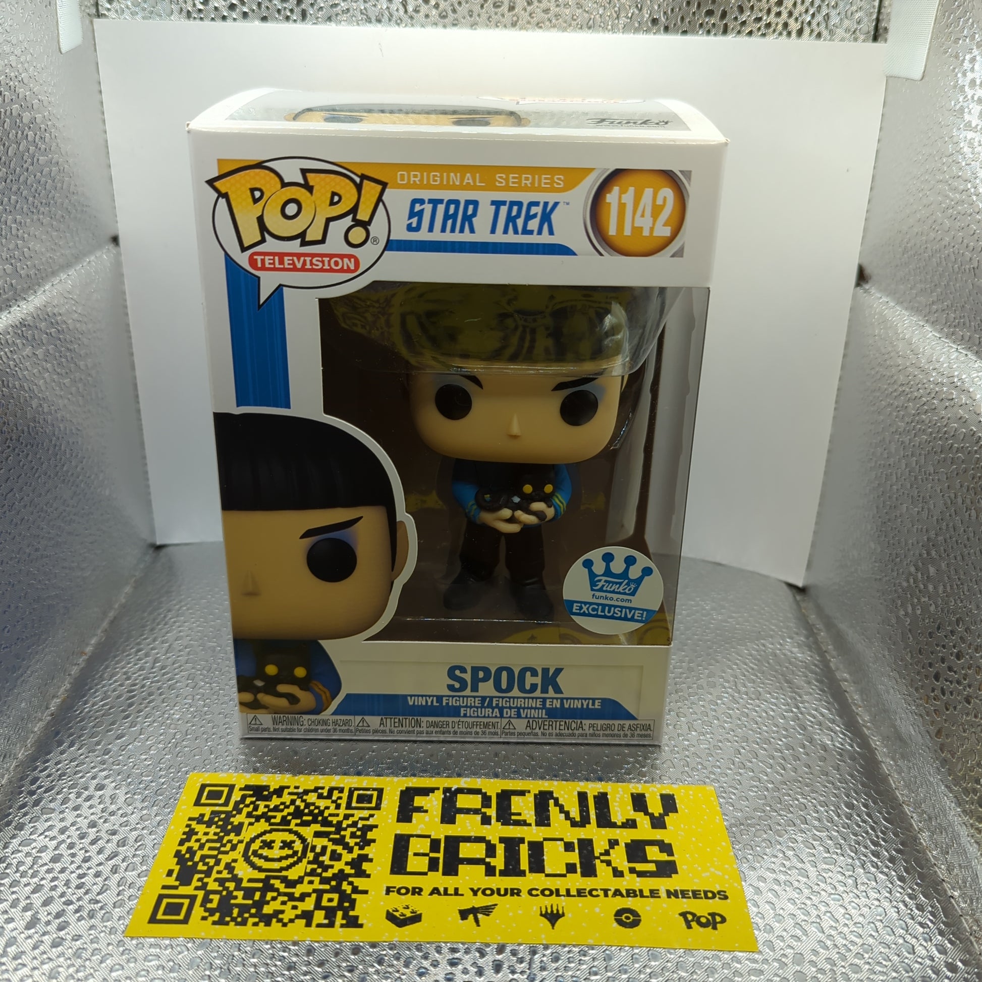 Funko POP! Original Series Star Trek Spock With Cat #1142 Funko Shop Exclusive FRENLY BRICKS - Open 7 Days