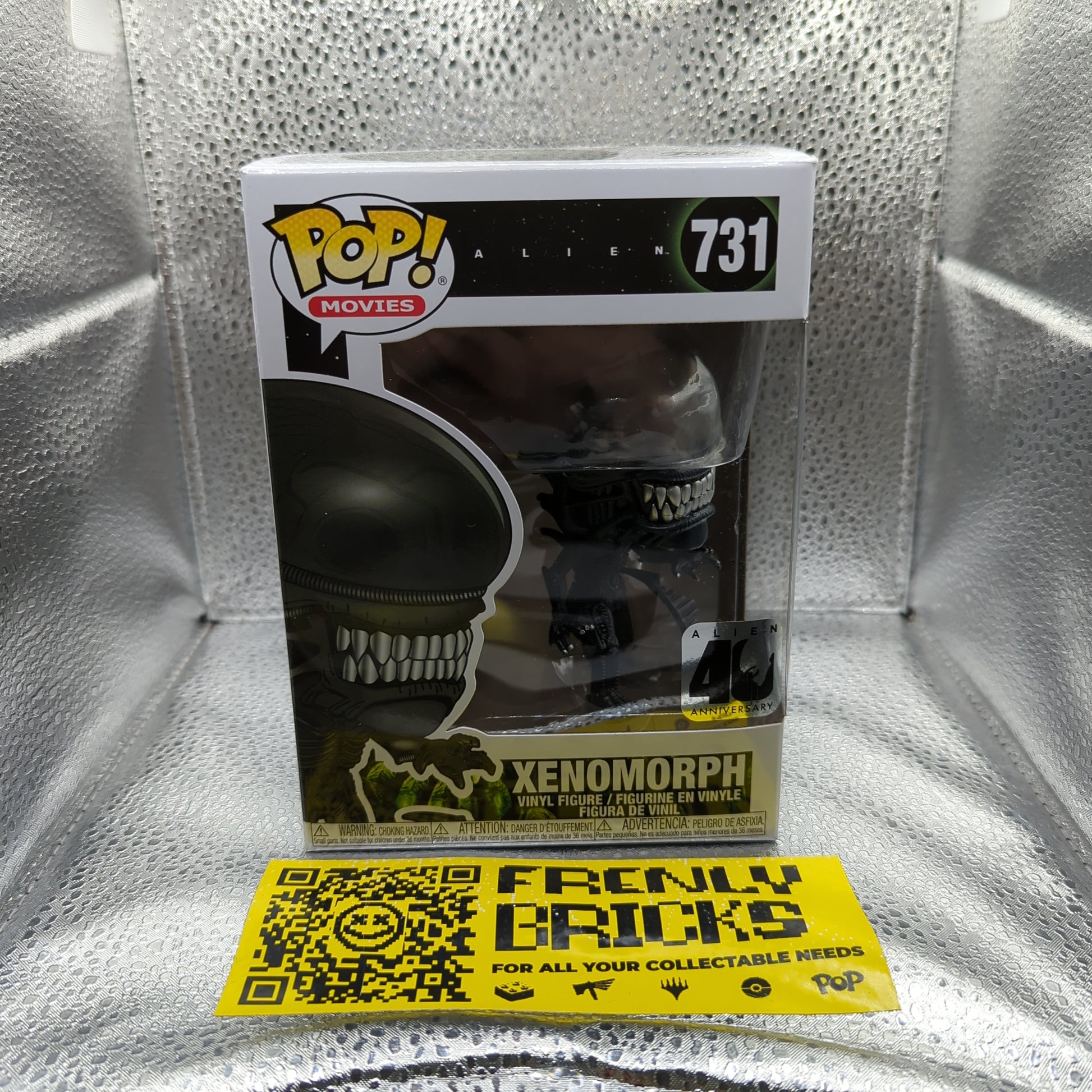 Funko POP #731 Alien 40th Anniversary Xenomorph Figure FRENLY BRICKS - Open 7 Days