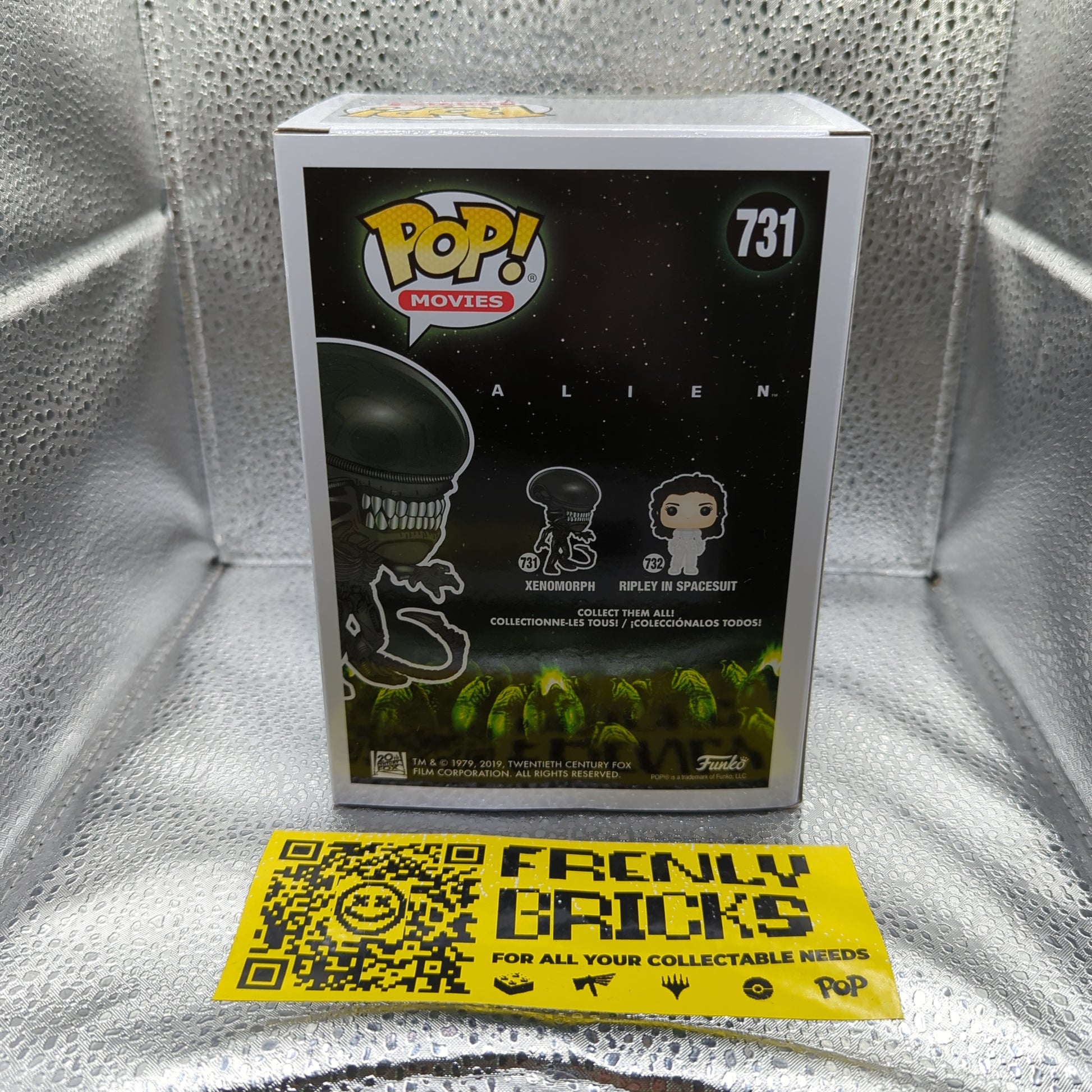 Funko POP #731 Alien 40th Anniversary Xenomorph Figure FRENLY BRICKS - Open 7 Days