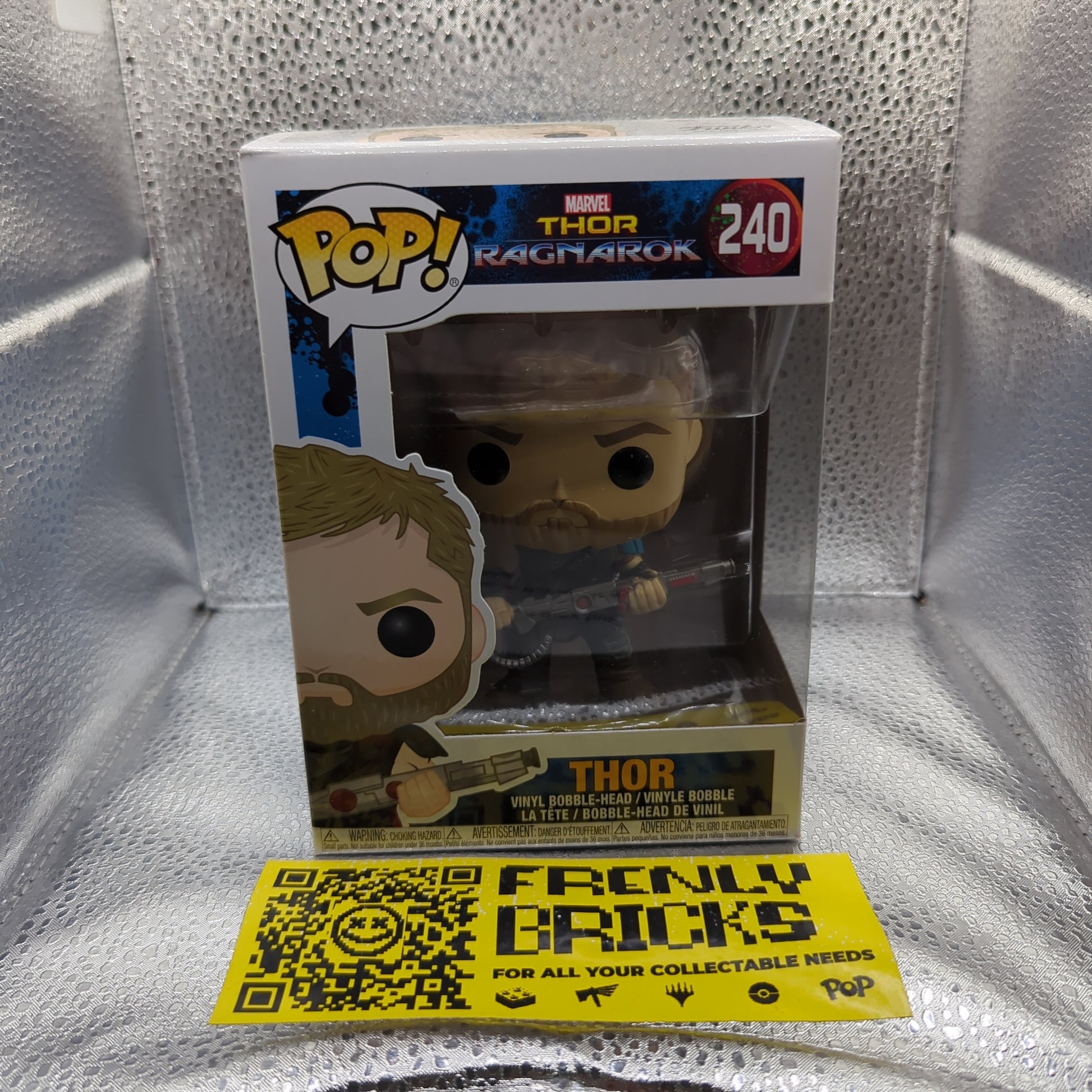 Funko Pop Vinyl #240 THOR FROM RAGNAROK FRENLY BRICKS - Open 7 Days