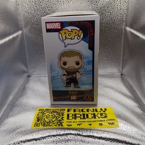 Funko Pop Vinyl #240 THOR FROM RAGNAROK FRENLY BRICKS - Open 7 Days