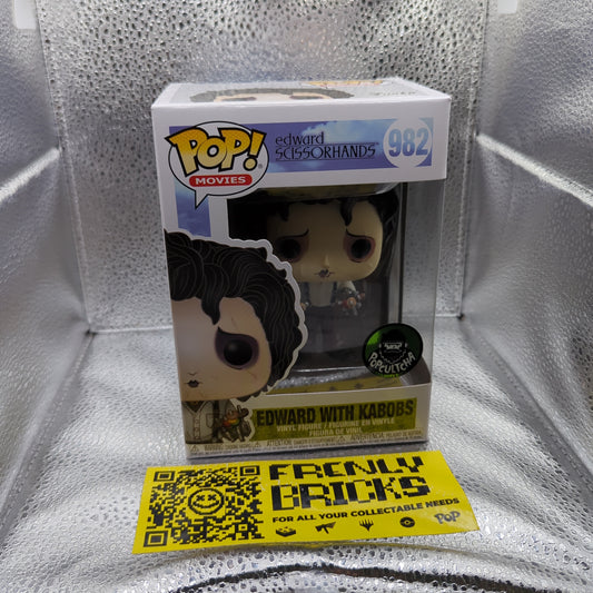 Funko Pop! Edward With Kabobs Edward Scissorhands #982 Popcultcha Exclusive FRENLY BRICKS - Open 7 Days