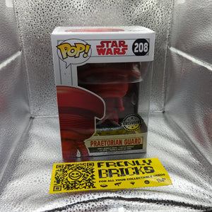 Funko POP! Star Wars Praetorian Guard Exclusive #208 Vinyl Figure FRENLY BRICKS - Open 7 Days