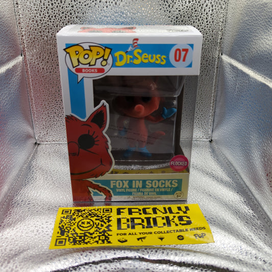 Books Funko Pop - Fox in Socks (Flocked) - Dr. Seuss - No. 07 FRENLY BRICKS - Open 7 Days