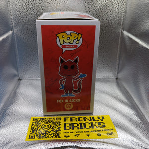 Books Funko Pop - Fox in Socks (Flocked) - Dr. Seuss - No. 07 FRENLY BRICKS - Open 7 Days