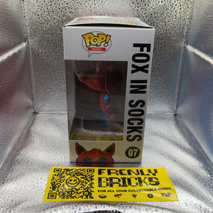 Books Funko Pop - Fox in Socks (Flocked) - Dr. Seuss - No. 07 FRENLY BRICKS - Open 7 Days