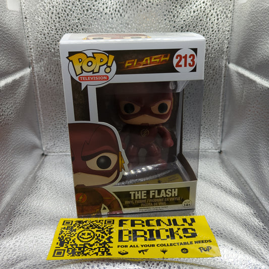 Funko Pop Vinyl The Flash #213 The Flash Television Series Vaulted FRENLY BRICKS - Open 7 Days