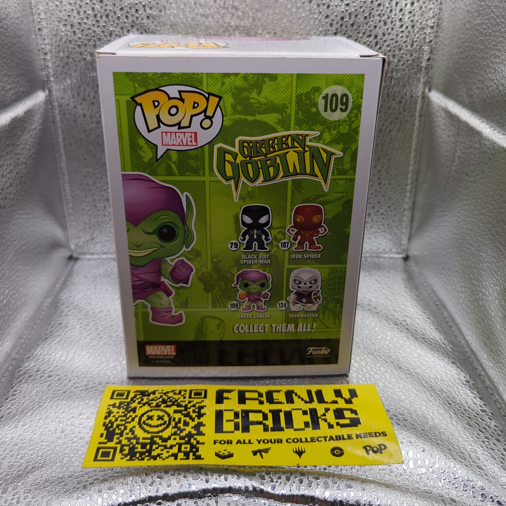 Marvel Pop! Funko Vinyl Figure Green Goblin 109 FRENLY BRICKS - Open 7 Days