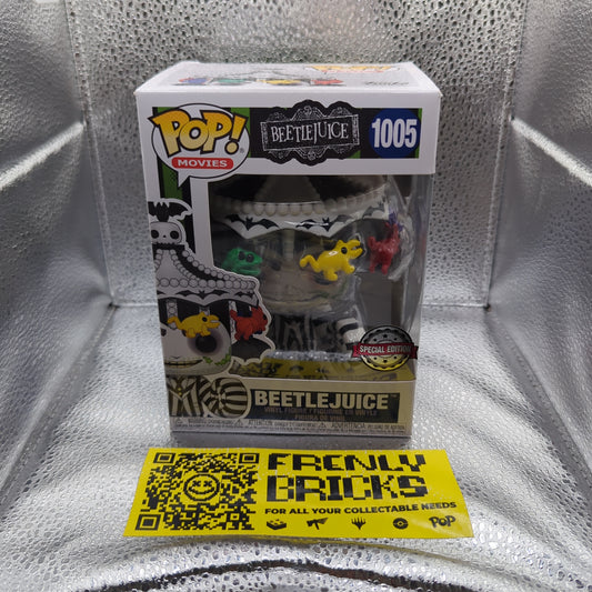 Beetlejuice - Beetlejuice Carosel Exclusive Pop! Vinyl Funko Figure #1005 FRENLY BRICKS - Open 7 Days