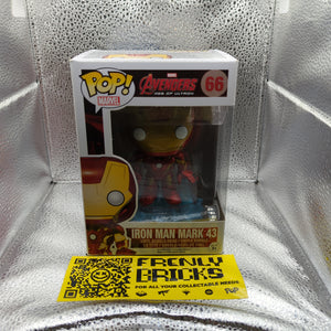 Iron Man Mark 43 #66 - Avengers Age of Ultron Funko Pop Vinyl + Protector FRENLY BRICKS - Open 7 Days