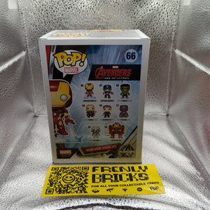 Iron Man Mark 43 #66 - Avengers Age of Ultron Funko Pop Vinyl + Protector FRENLY BRICKS - Open 7 Days